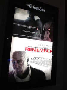 Remember US poster at the Angelika Film Center